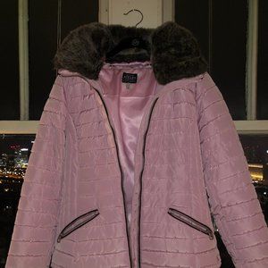 Joules Powder Pink Gosway Coat